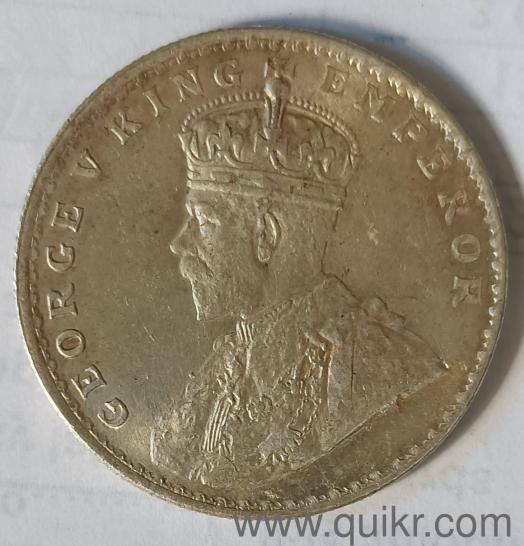 1 Rs 1919 Year British India V king emperor excellent coin