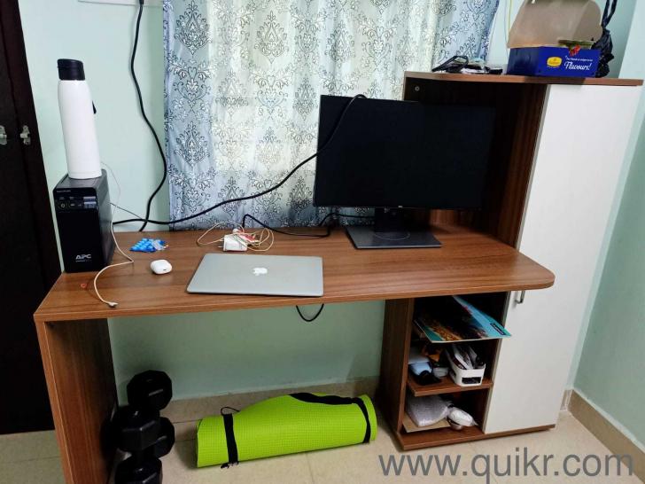 Wooden office table with storage Hyderabad Quikr