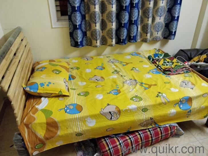 Double size Iron cum Wooden cot with kurlon mattress Bangalore Quikr