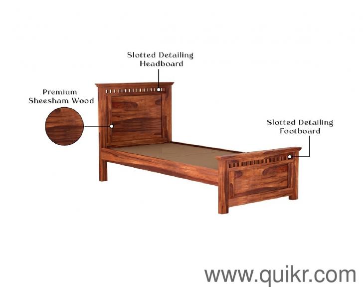 Adolph Sheesham Wooden Bed Without Storage Bangalore Quikr