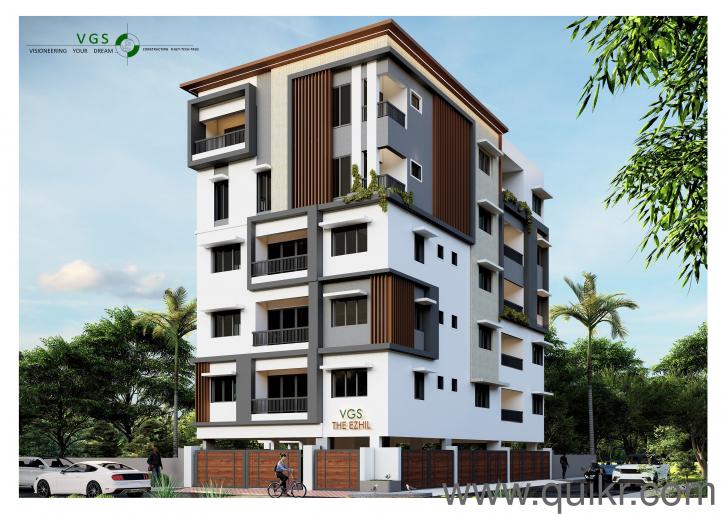 3 BHK 1550 Sq. ft Apartment for Sale in Krishna Nagar, Pondicherry