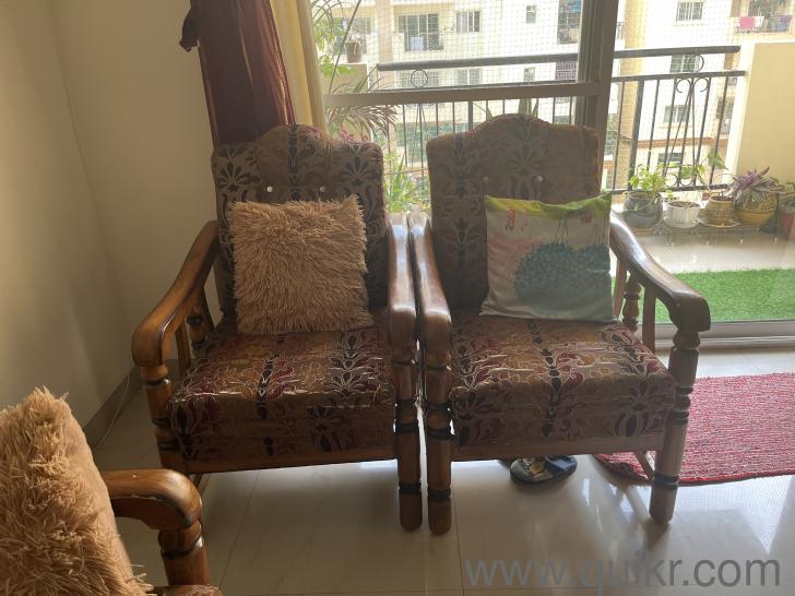 5 seater wooden sofa Bangalore Quikr