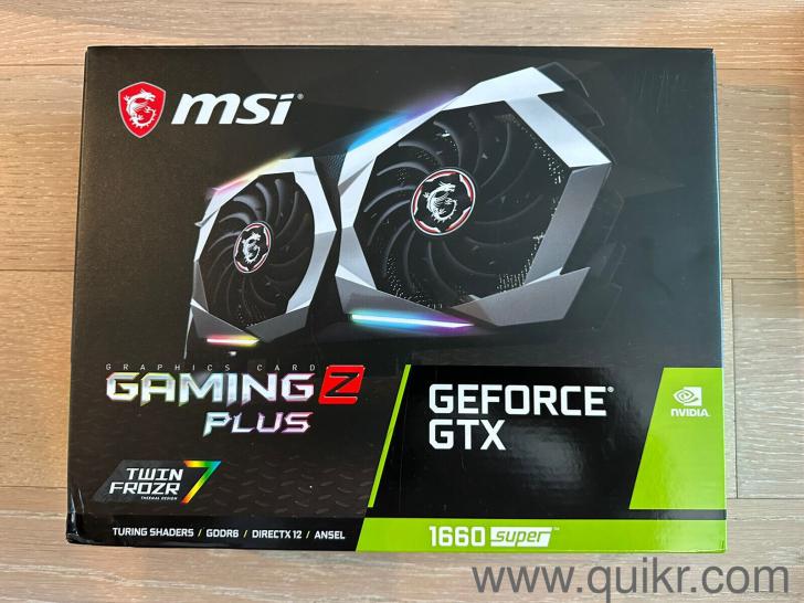 MSI GEFORCE GTX 1660 SUPER GAMING X 6Go GDDR6 Carte Graphique EUR 170