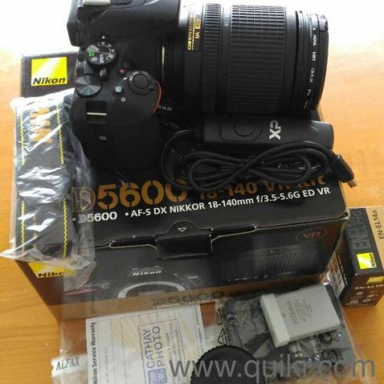 Nikon DSLR camera with Lens D5600 Available Contact by call or WhatsApp
