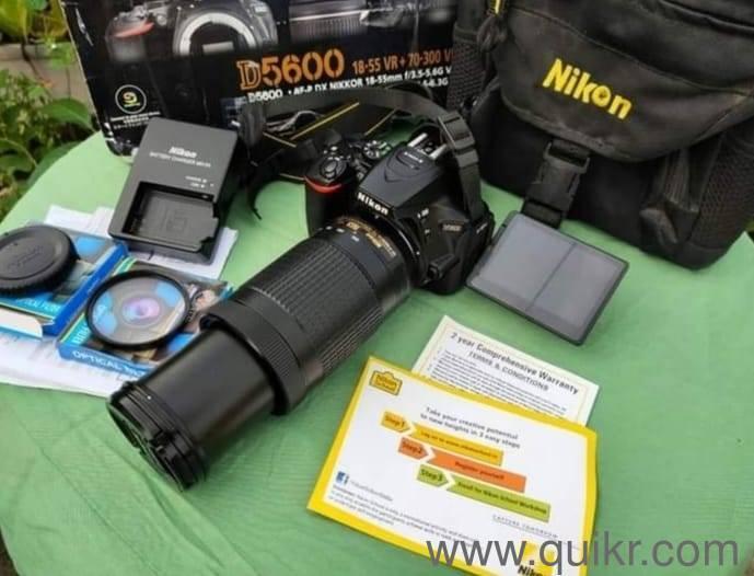 Brand New DSLR camera Nikon D5600 with duel Lens Contact us for Order