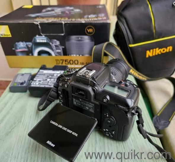 Nikon DSLR camera Brand new imported product 7500D with lens available