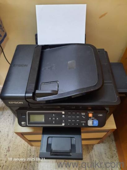 Epson L565 multifunction wifi inktank printer rarely used | Bangalore ...