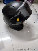 TVS Helmet Half Face Black