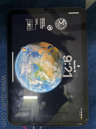 Urgent sell ipad mini 6 / mint condition /no scratch and no dent or boken /wifi only /64gb