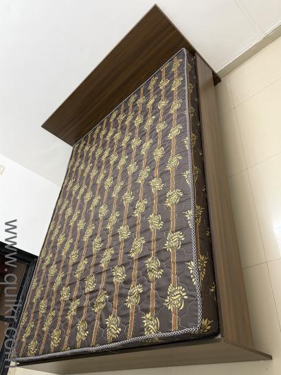 New Queen size Nilkamal Bed with mattress(1)