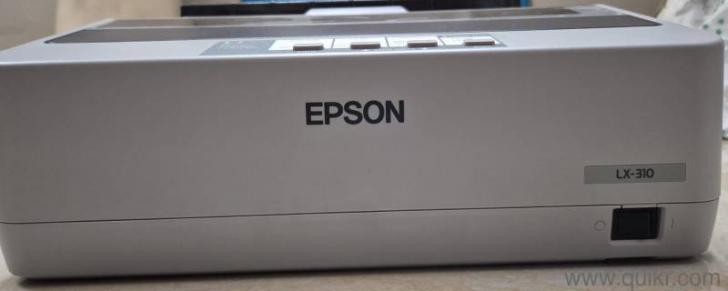 Unused Epson Model LX310- Supports both 80 Column & 120 Column)MRP Rs 12,700/-Expected price: Rs 10,000/-