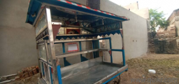 new good condition running pani puri cart 