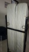 Roll-Away Metal Folding Bed in Black Colour with Mattress - Springtek(4)