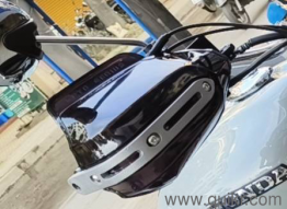 Brand New Moto Genius Knuckle/Hand Guards | Black/Silver | Urgent Sale