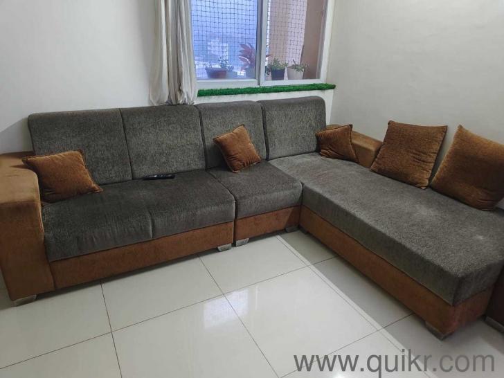 2+1+1 long Sofa, L Shaped