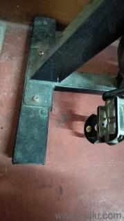 Gym cycle Professional model, used but it's in good condition, need seat cover replacement, rest all good. It's Red and black. Color.(1)