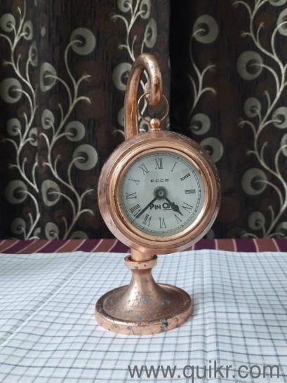 Chrono24 - :Title: Vintage Copper Finish Table Clock with Roman Numerals