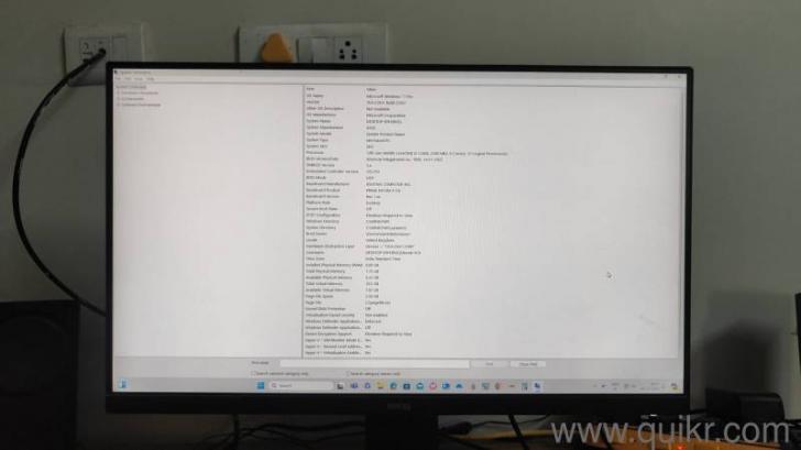 Cpu - intel i5 12th gen (12400 inbuilt graphics), 500gb SSD, 8gb ram, monitor, keyboard and mouse. contact - 9710171799(2)