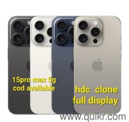 IPhone 15pro max 5g...Dubai aaa high product...cod available(4)
