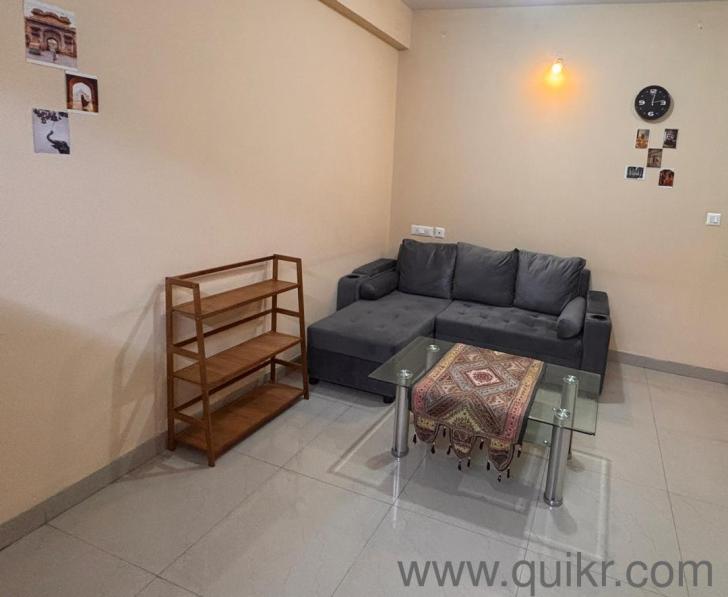 L shape sofa soft fanric good condition clean and new with coffee table and book shelf