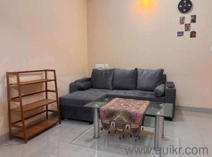 L shape sofa soft fanric good condition clean and new with coffee table and book shelf(2)