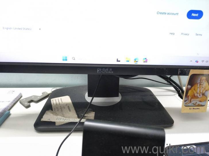 22 inch Dell lcd monitor in excellent condition, kondapur,hyd(1)