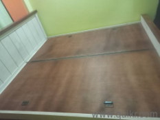 King Size Cot and Queen Size Mattress(3)