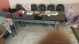Sofa sets, dinning table, crockery cabnit(3)