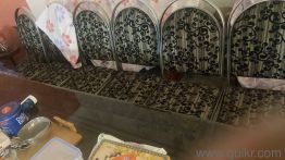 Sofa sets, dinning table, crockery cabnit(2)