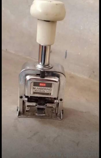 Max Numbering machine(2)