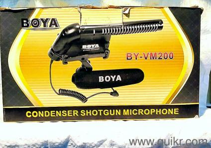 BOYA BY-VM200 Shotgun Microphone | Clear Audio Mic for Camera & Mobile(1)