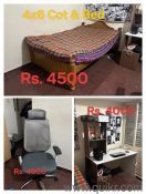 Office/Study table with book shelf(4)