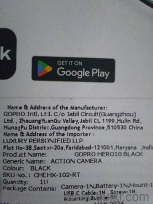 GoPro Hero 10 Black Action Camera(2)