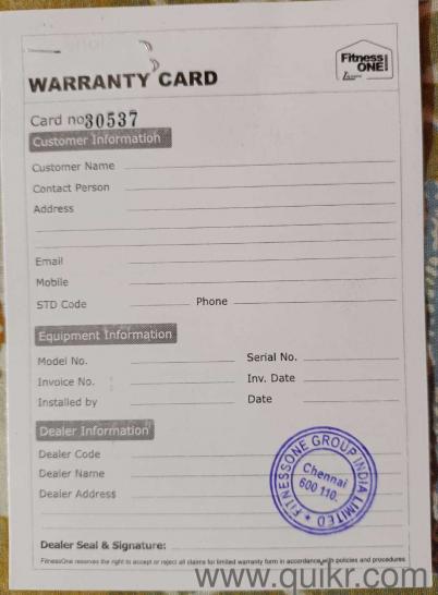 an HT77i Propel, Treadmill barely used (less than 10 times)(1)