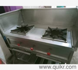 All hotel Saman vikane ahe , tea, nasta , plate, counter, mixer, chair, tea container , price given in list(4)