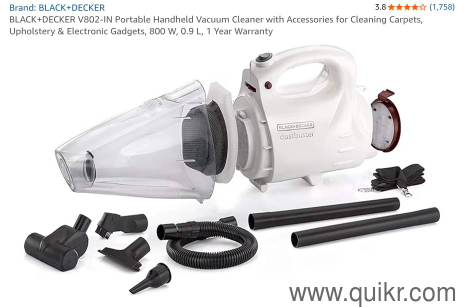 BLACK+DECKER V802-IN Portable Handheld Vacuum Cleaner(2)