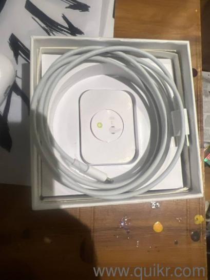 apple airpods pro 2nd generation 14 months old just used once and selling because i have 2 of them(3)
