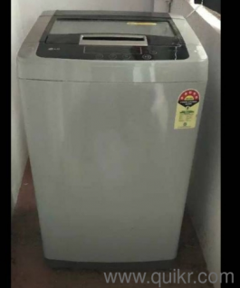 Lg fully automatic 8kg top load very less used like new condition(1)