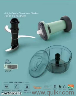 Manual Vegetable Chopper  Fast & Easy Kitchen Tool(2)