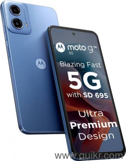 it is Motorola g34 original no scratches 13 months old mobile is like a new mobile 4 JB Ram 128