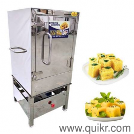 Steam dhokala , idli , Nylon khaman maker Machine with 10 trays(3)