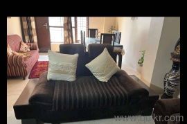 sofa set with gadda and table