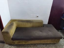 Sofa for sale only upholstery needs to be changed(3)