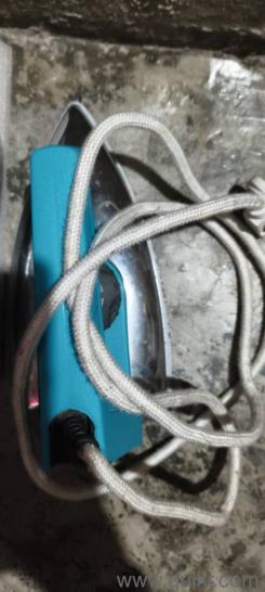 electronics iron press crompton good working condition