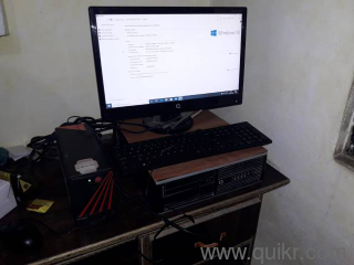 BRANDED HP DESKTOP COMPUTER WITH UPS