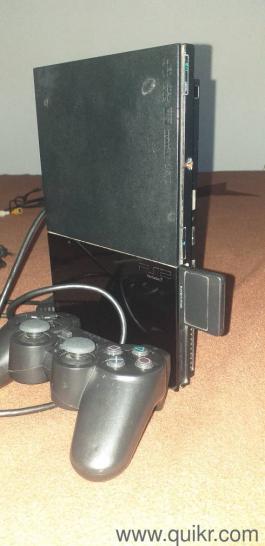 PS2 SLIM BLACK CONSOLE(1)