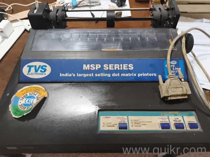 Dot printer - Working condition