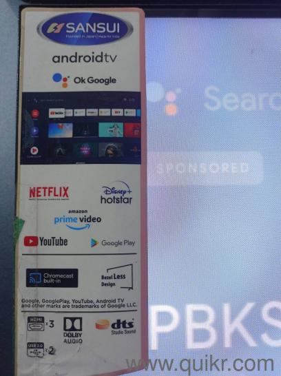 SANSUI, 50 UHD(4K) ANDROID GOOGLE TV, display problem(1)