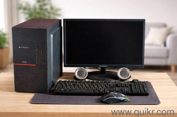 Zebronics Desktop Computer Set, Full Setup,Good Condition,Study & Work.(1)