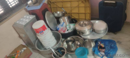 tiffin truck with equipment, tata ac.